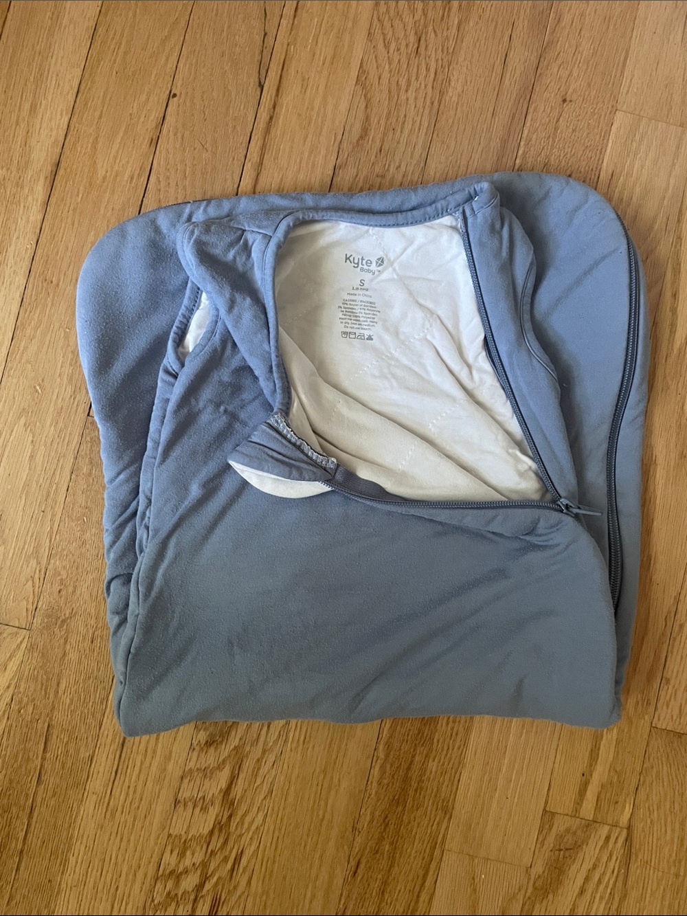 Kyte Baby lightweight bamboo sleep sack, size S